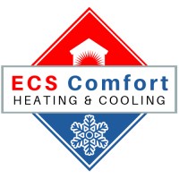 ECS Comfort Heating & Cooling Logo