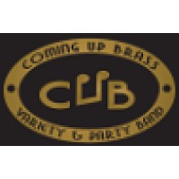 Coming Up Brass Logo