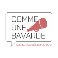 Comme Une Bavarde. Logo