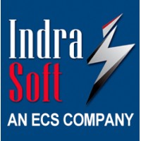 IndraSoft, Inc. An ECS Company Logo