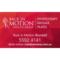 Back In Motion Bundall Logo