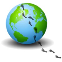 International Footsteps Logo