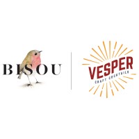 Bisou Bar & Vesper Cocktails Logo