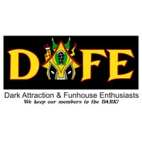 Dark Attraction and Funhouse Enthusiasts (DAFE) Logo