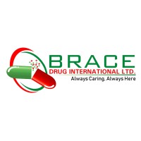 BRACE Drug International Limited. Logo