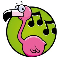 Un Flamant rose Logo