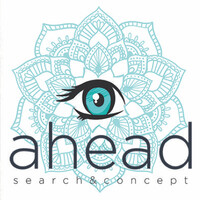 A H E A D | Search & Concept Logo