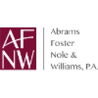 Abrams, Foster, Nole & Williams, P.A. Logo