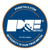 P&F Metals Logo