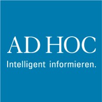 AD HOC Gesellschaft für Public Relations mbH Logo