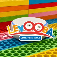 LEVOOBA: Learn. Voice. Battle. Logo