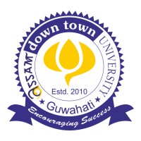 Assam down town University Logo