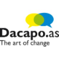 Dacapo - Vi afdramatiserer hverdagen ved at dramatisere den Logo
