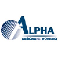 Alpha Design and Networking Logo