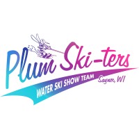 Plum Ski-ters Water Ski Show Team Logo