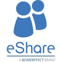 eShare - Better governance. Better meetings. Better business. Logo