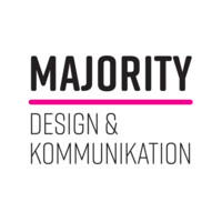 Majority design och kommunikation Logo
