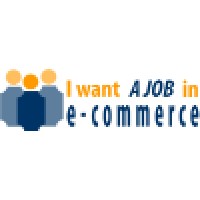 I want a job in e-commerce Logo