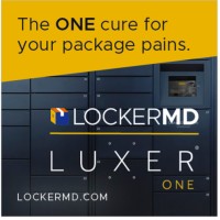 Luxer One by LockerMD/The Laundry Doctor Logo