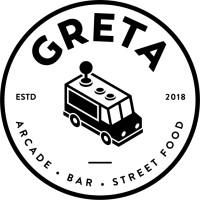 GRETA Arcade Bar Street Food Logo