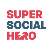 Super Social Hero Logo