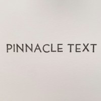 Pinnacle Text Logo