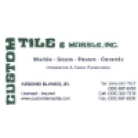 Custom Tile & Marble, Inc. Logo