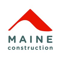 MAINE CONSTRUCTION Logo