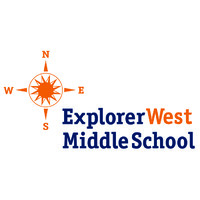 Explorer West Middle School Logo