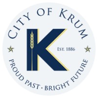 CITY OF KRUM Logo