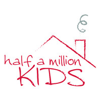 HALF A MILLION KIDS Logo