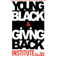 YOUNG BLACK & GIVING BACK INSTITUTE Logo