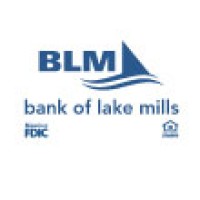 Bank of Lake Mills Logo