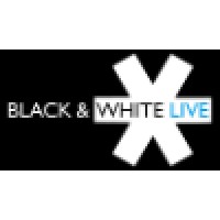 Black & White Live Logo