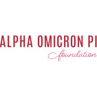 ALPHA OMICRON PI FOUNDATION Logo