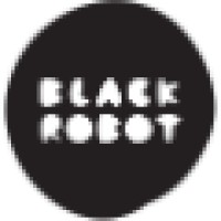 Black Robot Logo