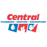 Central Plumbing, Heating, Excavation Logo