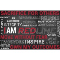 REDLINE ELECTRIC & SOLAR Logo