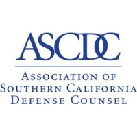 ASSOCIATION OF SOUTHERN CALIFORNIA DEFENSE COUNSEL Logo