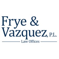 The Law Offices of Frye & Vazquez, P.L. Logo