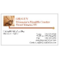 OB/GYN Womens Health Center Logo