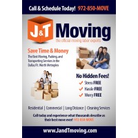 J and T Moving LLC Logo