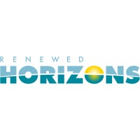 Renewed Horizons 800-571-0490 Logo