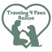 Traveling4Paws Rescue Logo