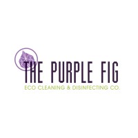 The Purple Fig Eco-Cleaning & Disinfecting Co. Logo