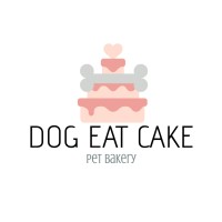 DOG EAT CAKE Logo