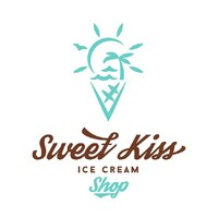 SWEET KISS ICE CREAM, INC. Logo