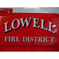LOWELL RURAL FIRE PROTECTION DISTRICT Logo