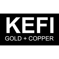 KEFI Gold and Copper Logo