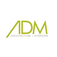 ADM ARCHITECTURE + INTERIORS Logo